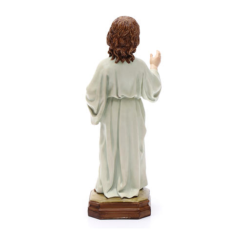 Dzieciątko Jezus z kulą w ręku 25 cm żywica 4