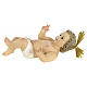 Baby Jesus in wood pulp, 40cm (fine decor.) s5