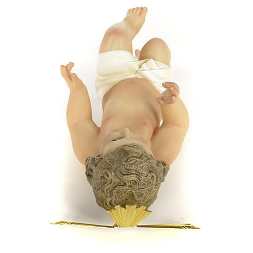 Niño Jesús con aureola 40cm pasta de madera dec. f 6