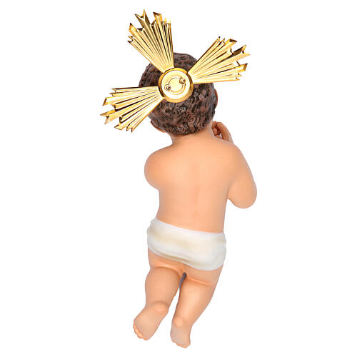 Niño Jesús manos juntas 20cm pasta de madera dec. 3