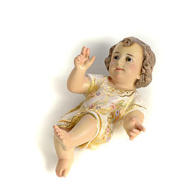 Statues Enfant Jésus: Enfant Jésus 15cm pâte à bois finition extra