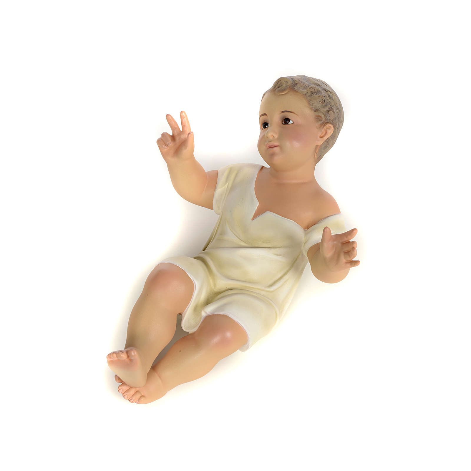Baby Jesus statue in wood pulp, 35cm (fine decor.) online sales on