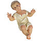 Baby Jesus statue in wood pulp, 35cm (fine decor.) s12