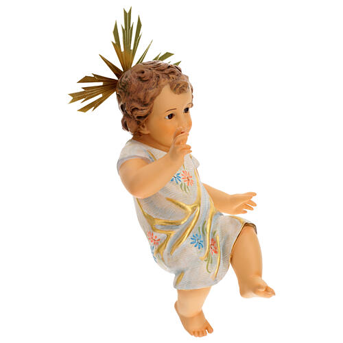 Gesù Bambino benedicente 35 cm pasta di legno dec. Speciale 5