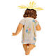 Gesù Bambino benedicente 35 cm pasta di legno dec. Speciale s8