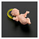 Baby Jesus 4cm in plastic with aureola s3