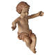 Baby Jesus made of Valgardena wood, multi-patinated s4