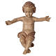 Baby Jesus made of Valgardena wood, multi-patinated s1