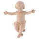 Baby Jesus made of Valgardena wood, natural wax s1