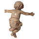 Gesù Bambino legno Valgardena fin. Patinata s5