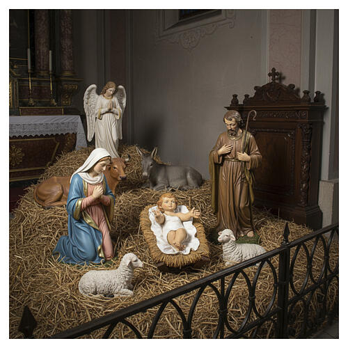 Enfant Jésus crèche 85 cm Fontanini résine 2