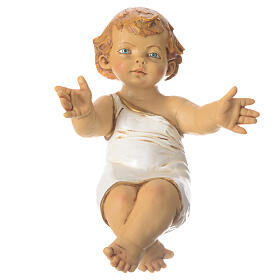 Menino Jesus resina para Presépio Fontanini com figuras de altura média 85 cm