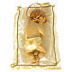 Baby Jesus figurine in resin with halo, 25cm s2