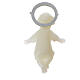 Baby Jesus figurine with glow in the dark golden halo 4 cm s2