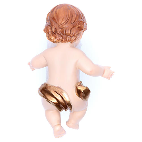 Baby Jesus figurine in resin measuring 15cm 2