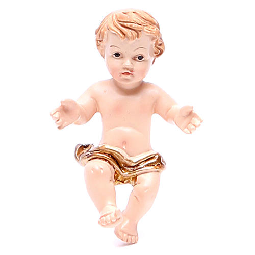 Baby Jesus figurine in resin measuring 4.5cm 1