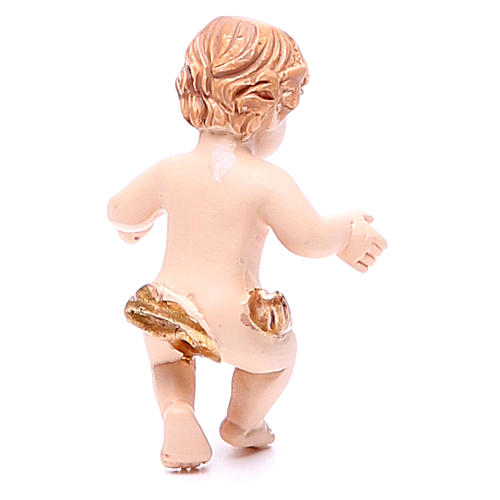Baby Jesus figurine in resin measuring 4.5cm 2