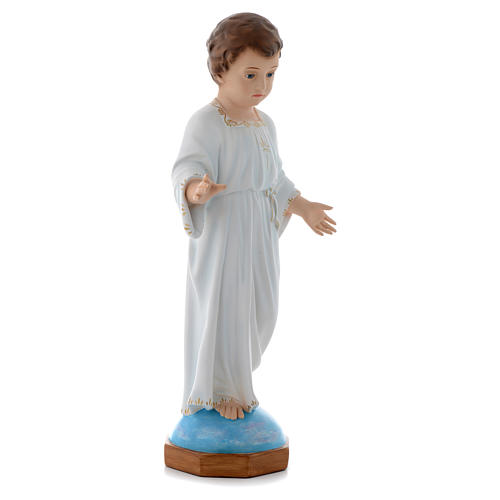 Dzieciątko Jezus Najświętsze Dzieciństwo 75 cm Landi oczy kryształowe, NA ZEWNĄTRZ 4