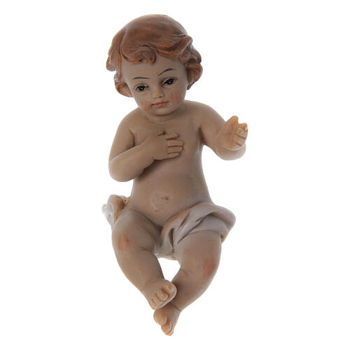 Baby Jesus figurine in resin real height 6 cm 1