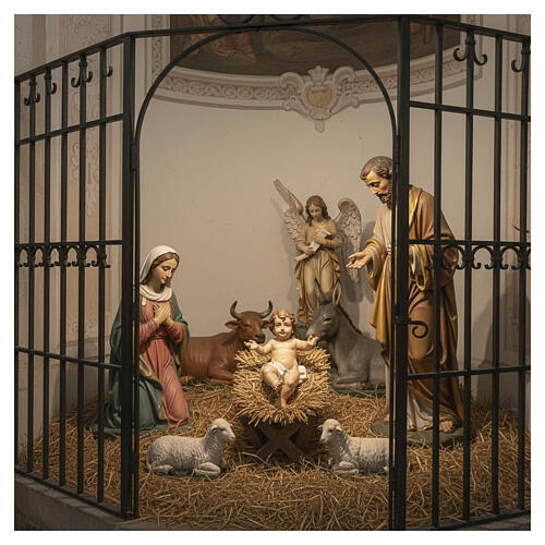 Baby Jesus with white drape real h 58 cm 4