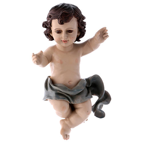 Baby Jesus statue 38 cm long, actual size in resin 1