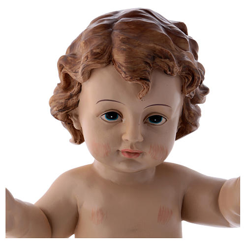 Figura Dzieciątka Jezus z żywicy 32 cm h rzeczywista 2