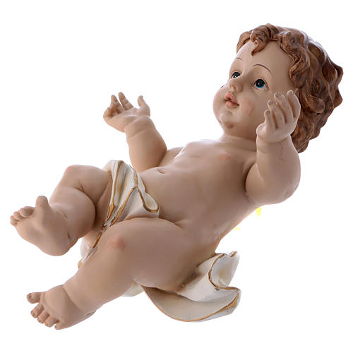 Figura Dzieciątka Jezus z żywicy 32 cm h rzeczywista 3