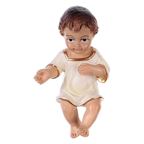 BabyJesus with Hand Extended real h 6.5 cm in resin 1
