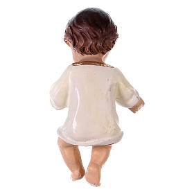Child Jesus with Hand Extended real h 6.5 cm in resin