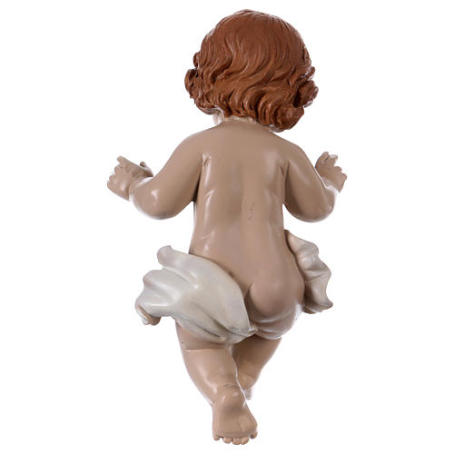 Baby Jesus in resin real height 21 cm 3