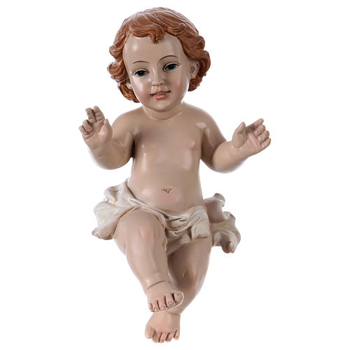 Child Jesus statue, in resin real h 21 cm 1