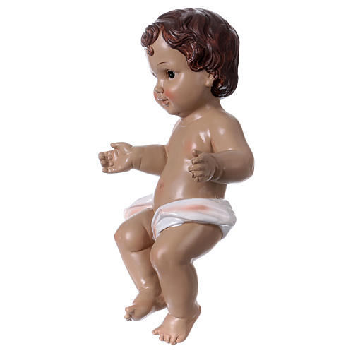 Baby Jesus statue in resin 30 cm 3