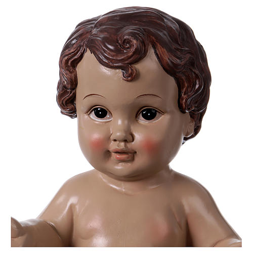 Baby Jesus figurine 30 cm, in resin 2