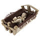 Baby Jesus with cradle 24.5 cm (real height) s3