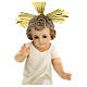 Statue Jesuskind aus Holzzellstoff mit goldenen Details, 35 cm s3