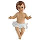 Baby Jesus figurine glass eyes resin 45 cm for 150 cm nativity s1