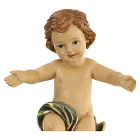 Infant Jesus, resin figurine for 60 cm Nativity Scene