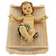 Gesù Bambino culla resina presepe 30 cm s1