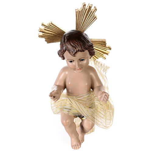 Baby Jesus figurine resin cushion 20x10x10 cm 2