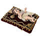Baby Jesus figurine resin cushion 20x10x10 cm s3