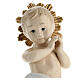 Painted porcelain statue of the Infant Jésus h 20 cm s2