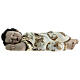 Resin statue of Baby Jesus lying down, 30 cm s1