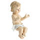 Statua Gesù Bambino porcellana colorata 15x10 cm s3