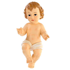 Resin Infant Jesus figurine of 30 cm