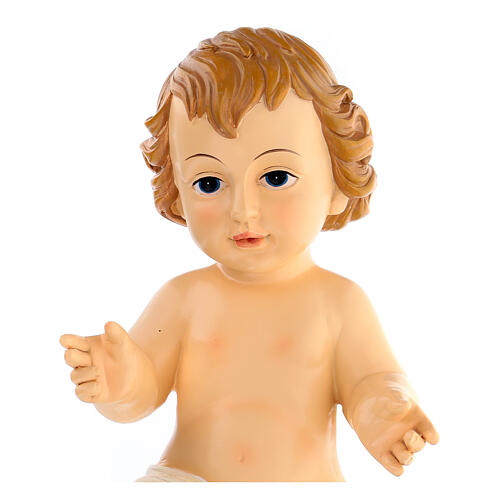 Resin Infant Jesus figurine of 30 cm 2