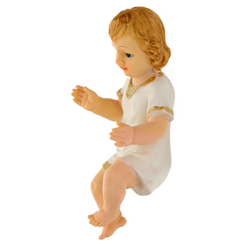 Infant Jesus for resin Nativity Scene, real h. 30 cm 3