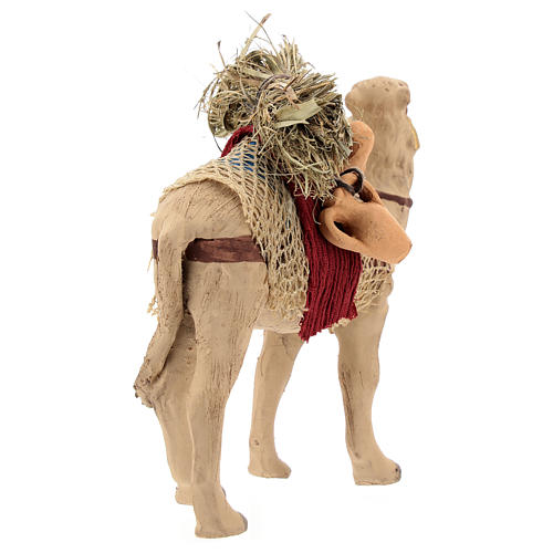 Nativity scene accessory, Camel standing up with harness 10 cm 4