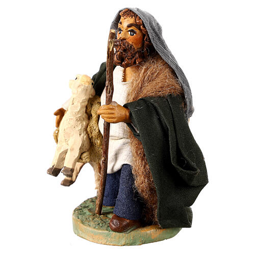 Shepherd with small sheep 10 for nativity set 2