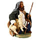 Shepherd with small sheep 10 for nativity set s3
