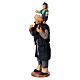 Man with child on his shoulder  nativity scene 14 cm s3